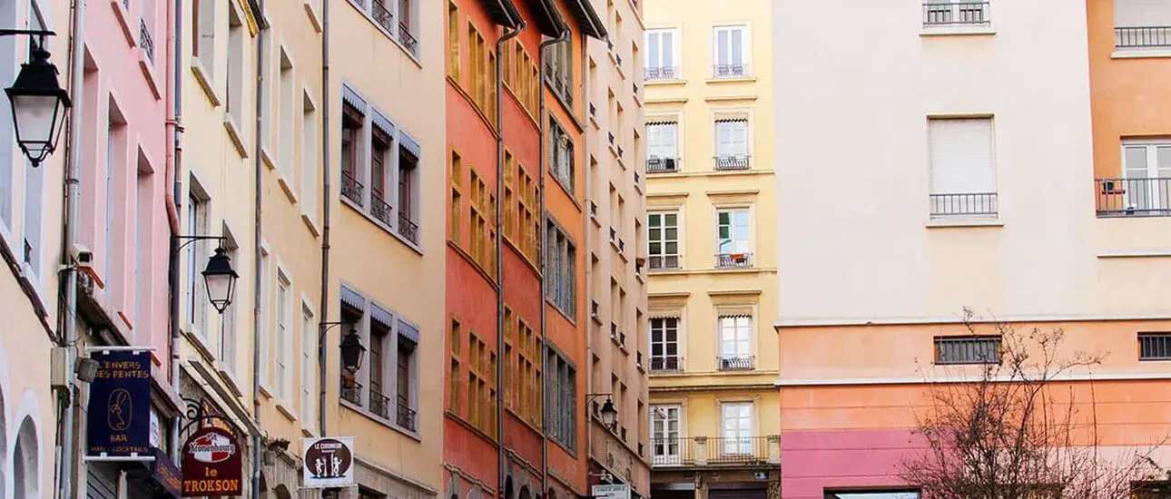 Monté de la grande cote à Lyon